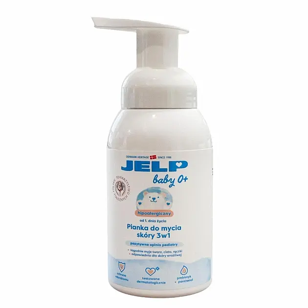 Пінка для миття шкіри JELP Baby 3в1, 250 мл