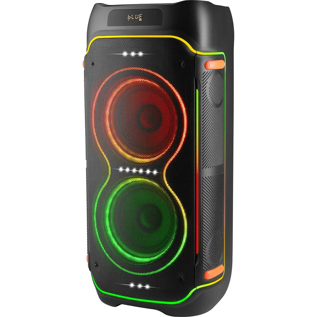 Акустична система 2.0 Defender Boomer 120, 120Вт BT/FM/TF/USB/MIC/LED, чорна - фото 2