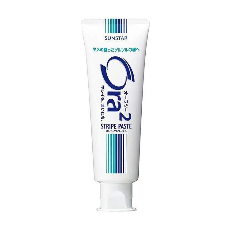 Зубна паста SUNSTAR Ora2 Stripe Paste подвійний кальцій 140 г