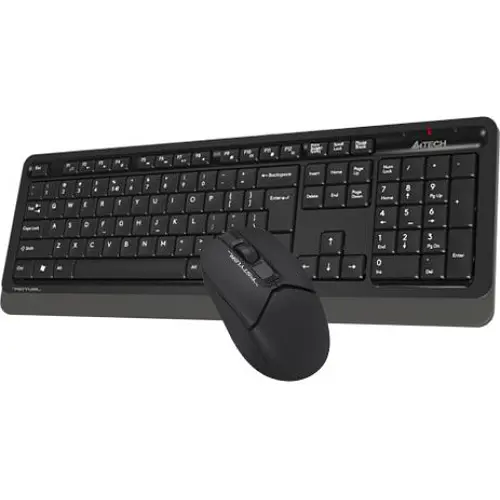 Комплект (клавіатура + миша) A4Tech Fstyler FG1012S, комплект бездротовий клавіатура з мишою, колір чорний (FG1012S (Black)) - фото 3
