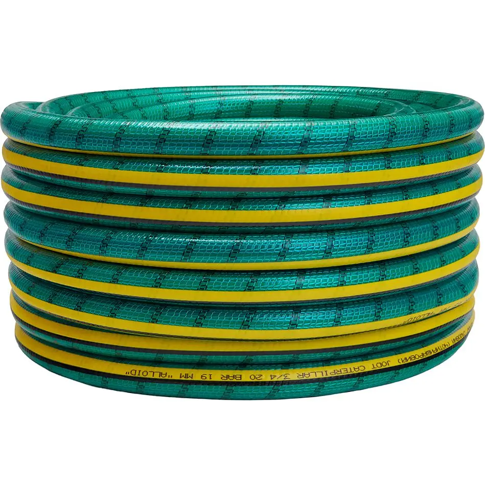 Шланг армированный 4-х слойный Alloid Building Tools Jade Caterpillar 3/4" 20 м (WH-67665) - фото 5