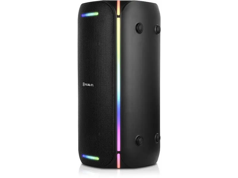 Портативна колонка REAL-EL X-775 Black (EL121600032) - фото 7