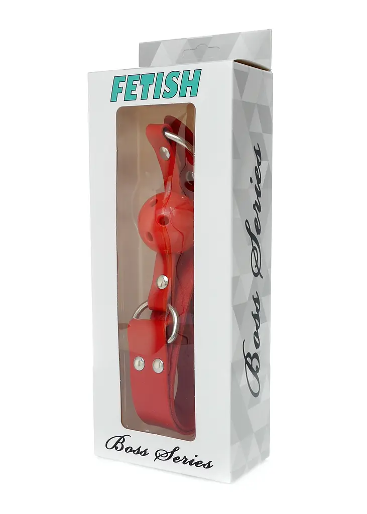 Кляп Ball Gag Red - Fetish Boss Series - фото 5