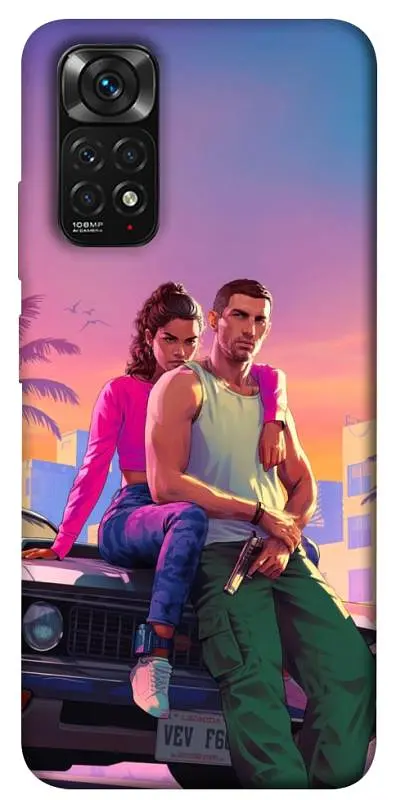 TPU чохол Demsky GTA VI Heroes для Xiaomi Redmi Note 11 (Global) / Note 11S