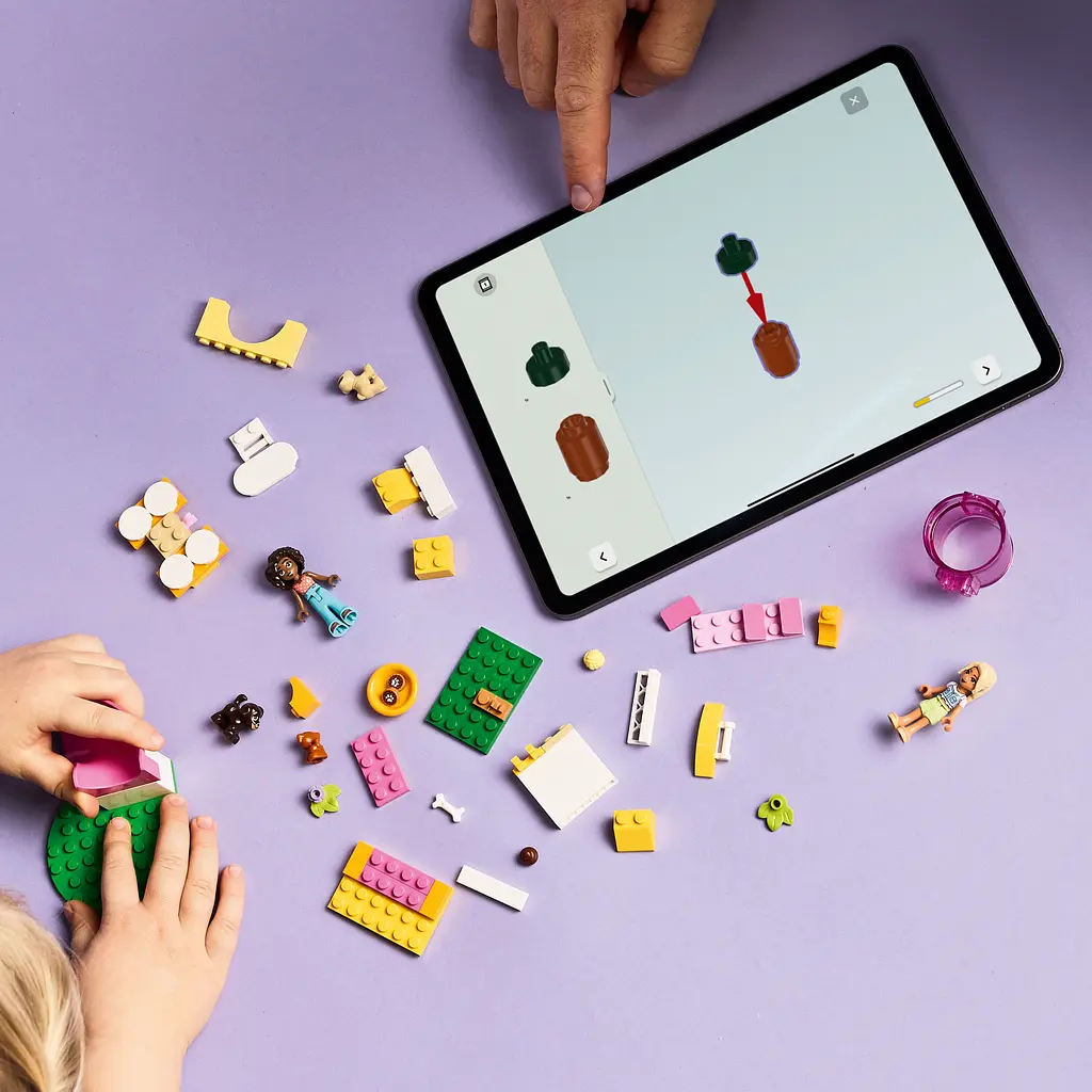 Конструктор LEGO Friends Игровая площадка для щенков 66 деталей (42665) - фото 9