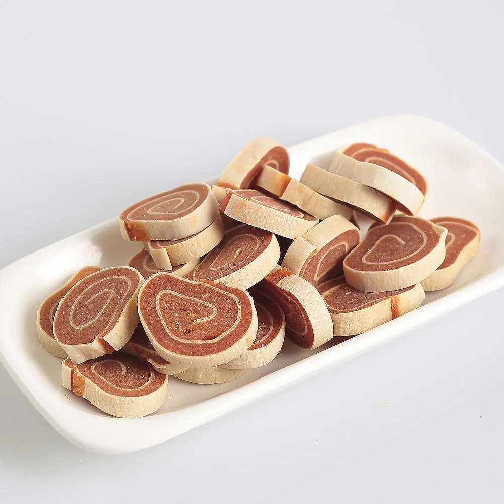 Ласощі для собак Croci Tasty суші з куркою та тріскою 80 г C1030364 - фото 2