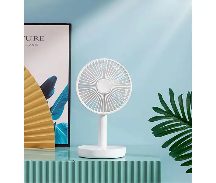Вентилятор портативний Xiaomi JIPIN JP-F05 на вбудованому акб 4000mAh білий - фото 7
