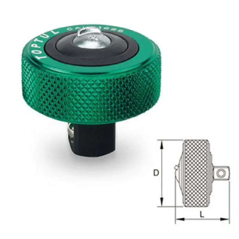 Тріскачка Toptul міні дискова 1/4" 52 зубці (CAUB0826) - фото 2