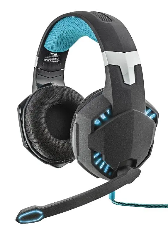 Гарнитура Trust GXT 363 Hawk 7.1 Bass Vibration USB BLACK (20407_Trust) - фото 2