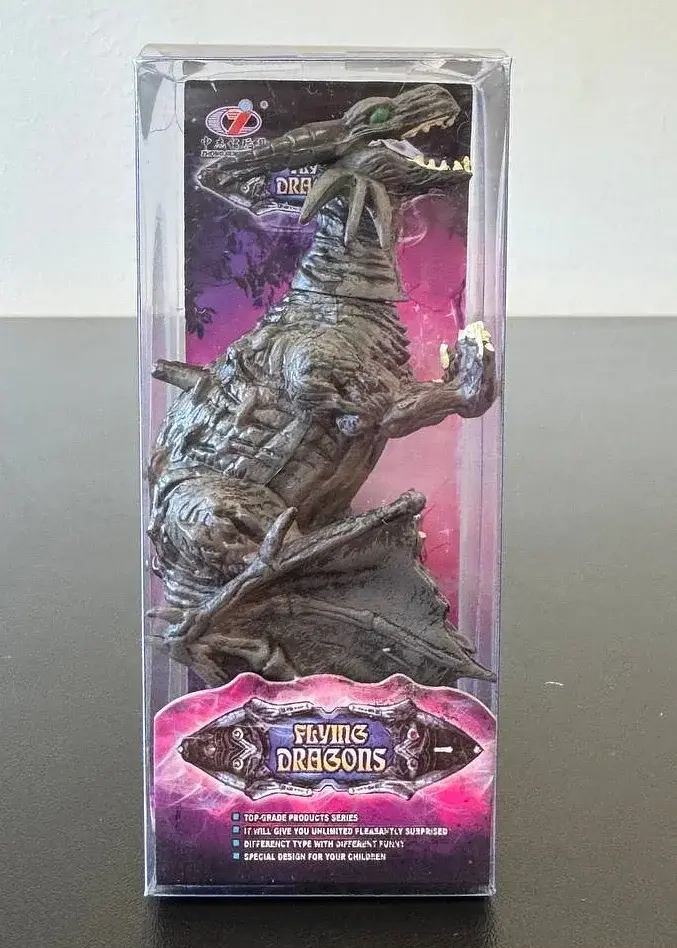 Фігурка дракона коричневого Dino Toys 56634, в коробці - фото 5