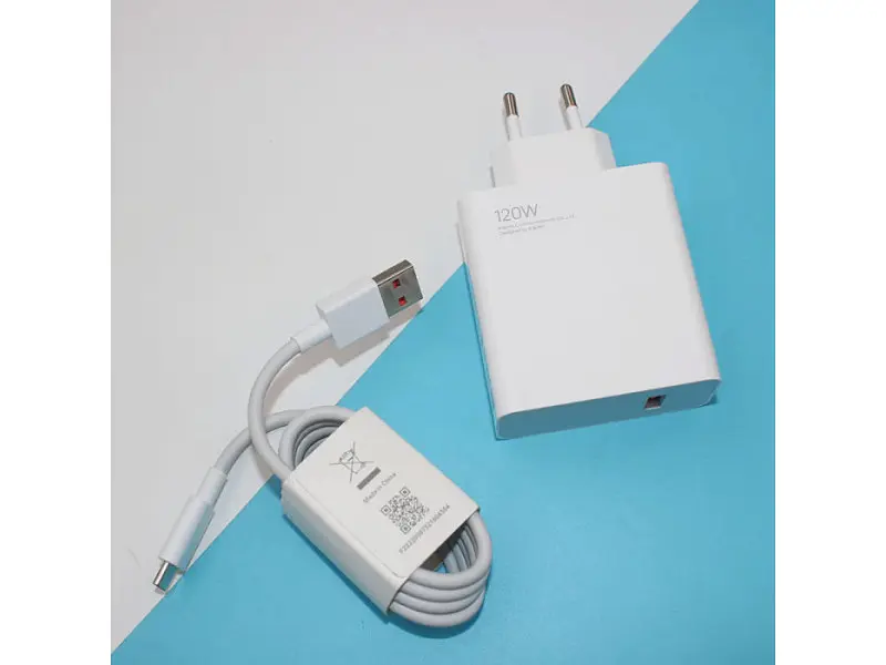 Мережевий зарядний пристрій Xiaomi 120 W Charger + USB Type-C Cable White (BHR6034EU) - фото 6