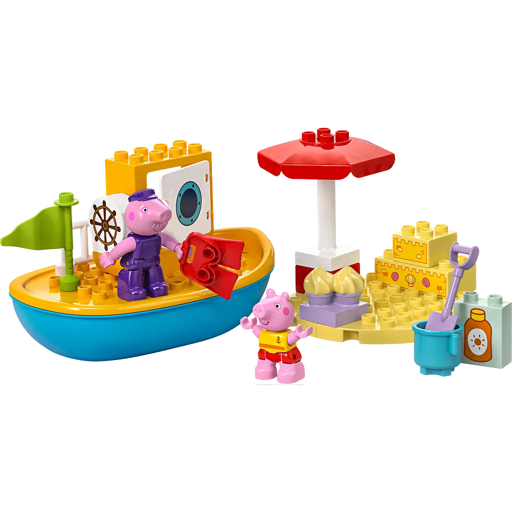 Конструктор LEGO DUPLO Морская прогулка Пеппы на лодке 23 детали (10432) - фото 3