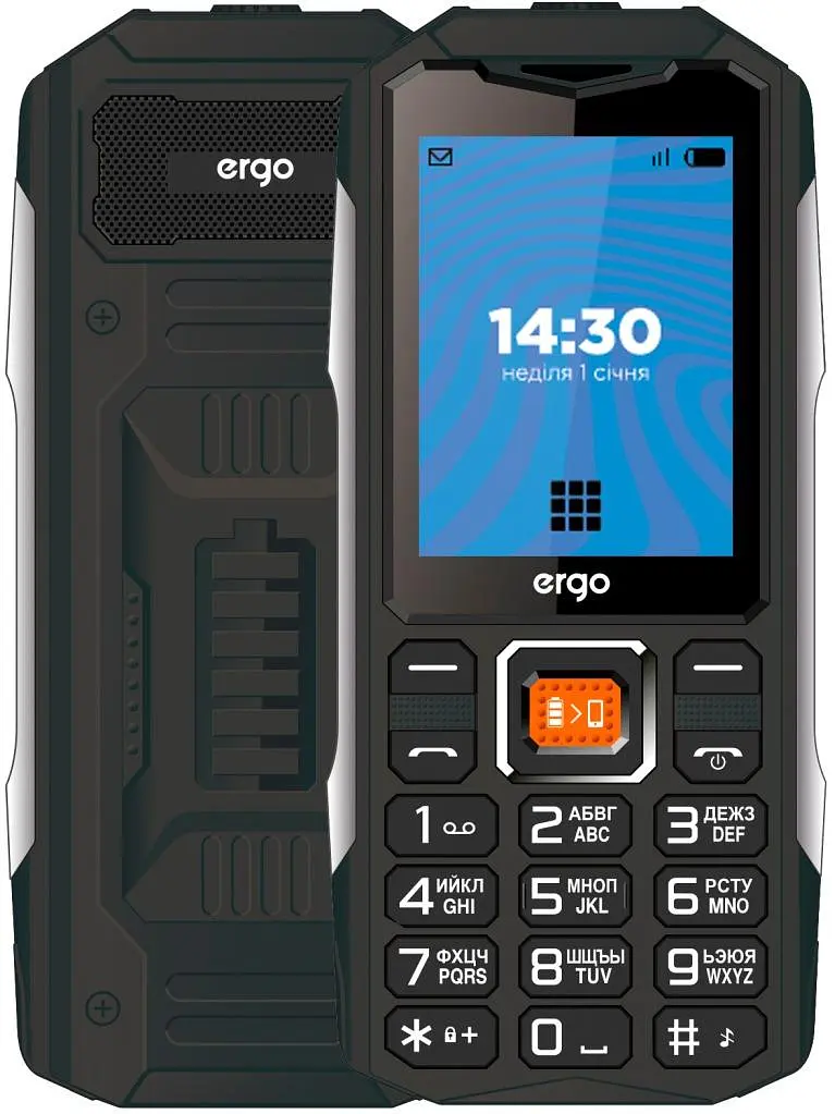 Мобільний телефон Ergo E242 Black