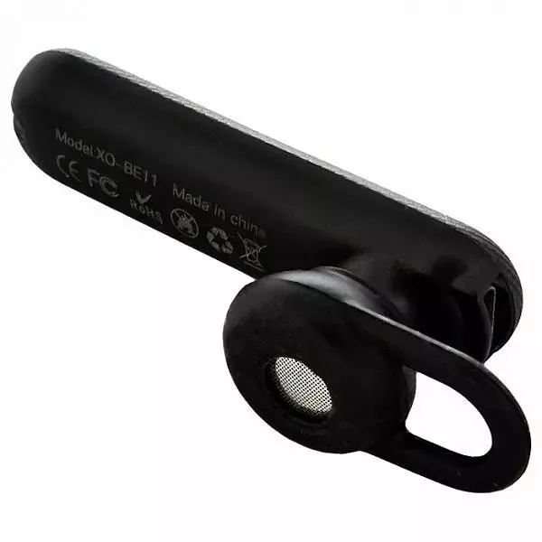 Бездротовий мононавушник гарнітура XO BE11 Bluetooth чорна - фото 3