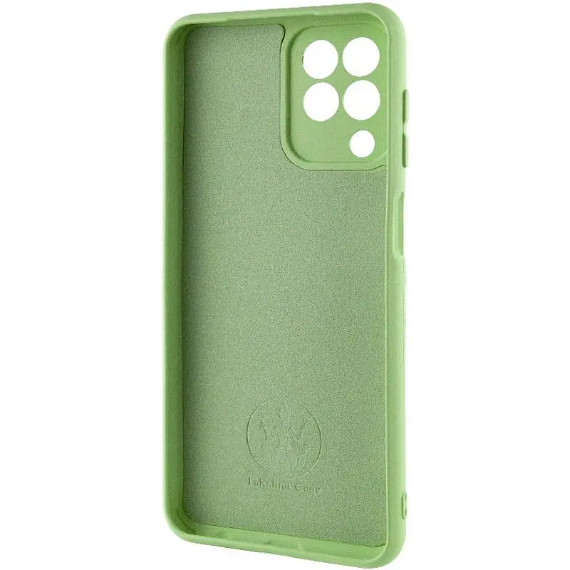 Чехол TPU GETMAN Liquid Silk Full Camera для Samsung Galaxy M33 5G Зеленый / Pistachio - фото 3