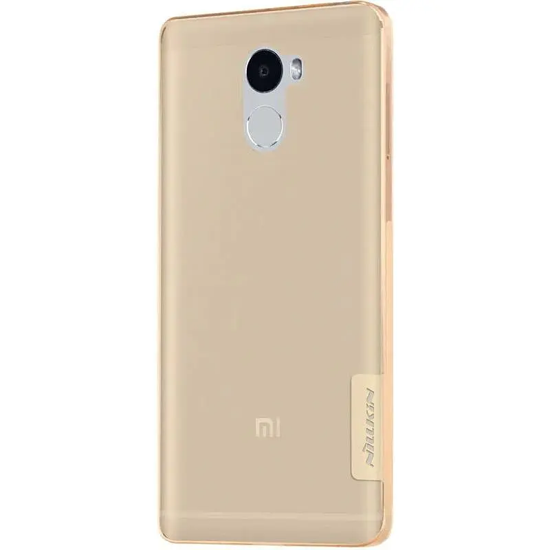 Чохол-накладка Nillkin TPU Nature Xiaomi Redmi 4 Brown - фото 3