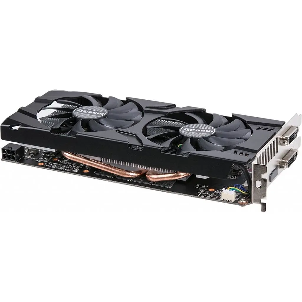 Видеокарта Inno3D GTX 1060 3Gb (N106F-2SDN-L5GS) (GDDR5, 192 bit, PCI-E v3.0) Б/у - фото 4
