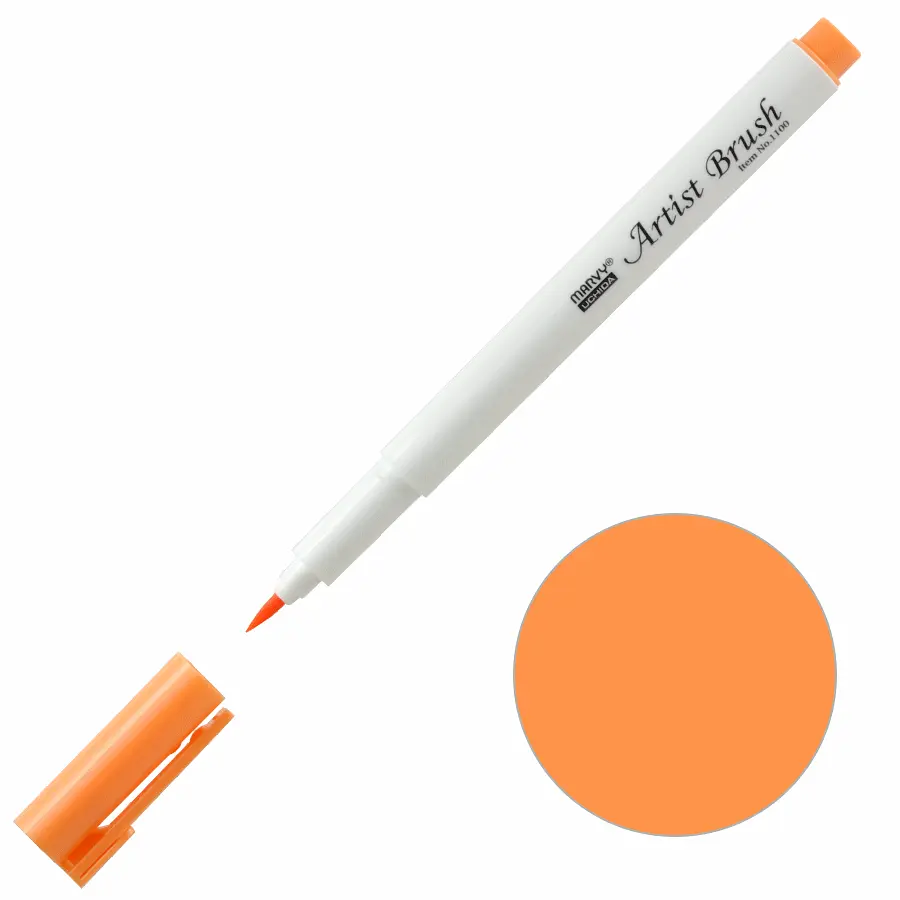 Маркер-пензель Marvy Artist Brush персиковий 1100