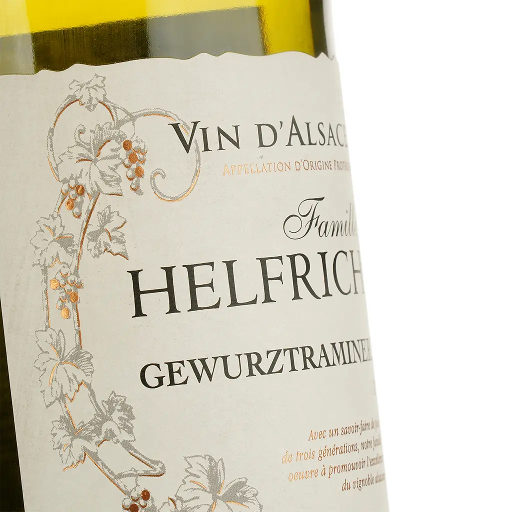 Вино Helfrich Gewurztraminer, біле, сухе, 12,5%, 0,75 л (1313610) - фото 4