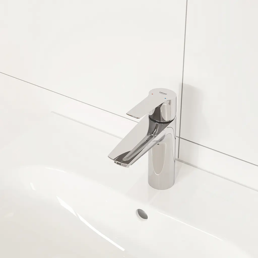 Смеситель для раковины Grohe QuickFix Start M-Size 23455002, Хром - фото 6