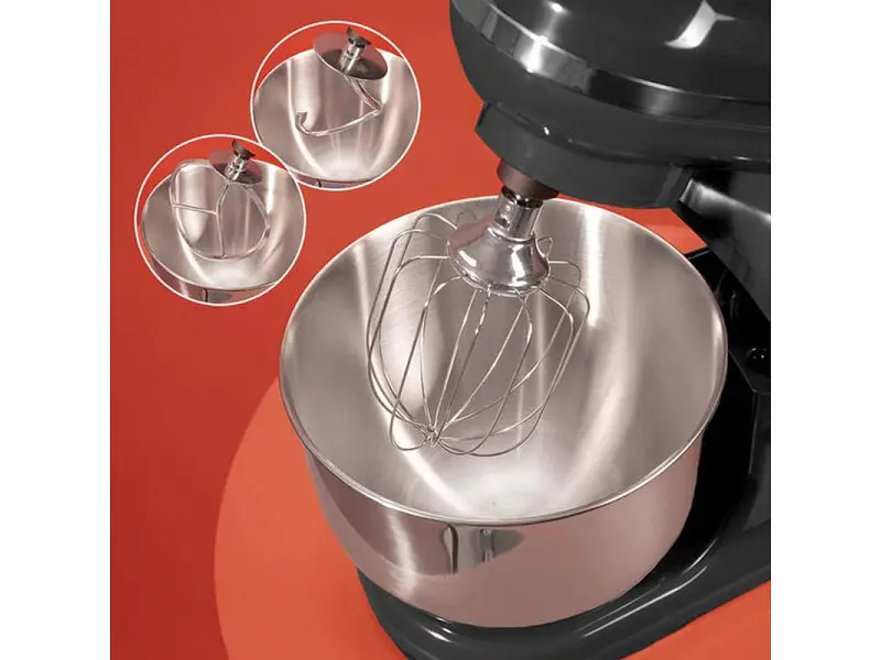 Кухонна машина Cecotec Cecomixer Merengue 5L 1200 Black Stand mixer (CCTC-04380) - фото 3