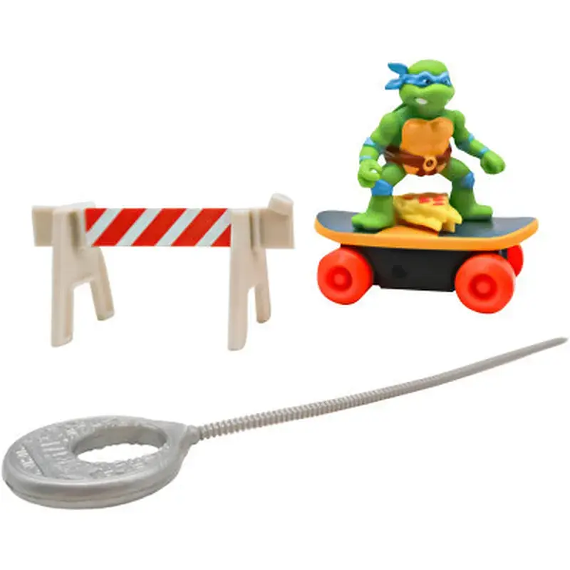 Игровой набор Funrise TMNT Ракушки-ниндзя классические Скейтбордист с лаунчером Леонардо (71040) - фото 8
