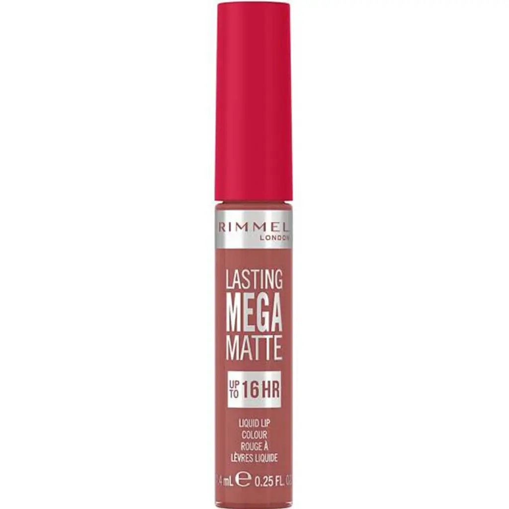 Жидкая матовая помада для губ Rimmel Lasting Mega Matte тон 110 Blush 7.4 мл - фото 2