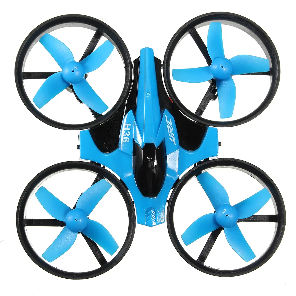Міні квадрокоптер JJRC H36 з 6-ти осьовим гіроскопом (Синій) - фото 4