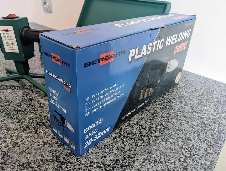 Паяльник для пластиковых труб Bergerr B06 800W кейс с насадками 20-32 мм 30412 - фото 5