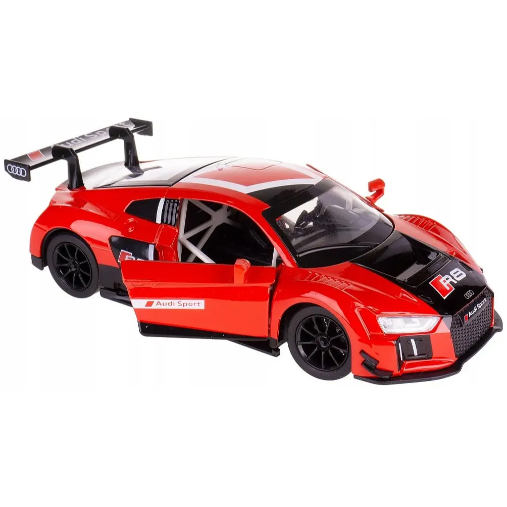 Колекційна металева модель автомобіля Автопром Audi R8 LMS з інерцією, світлом та звуком 1:24