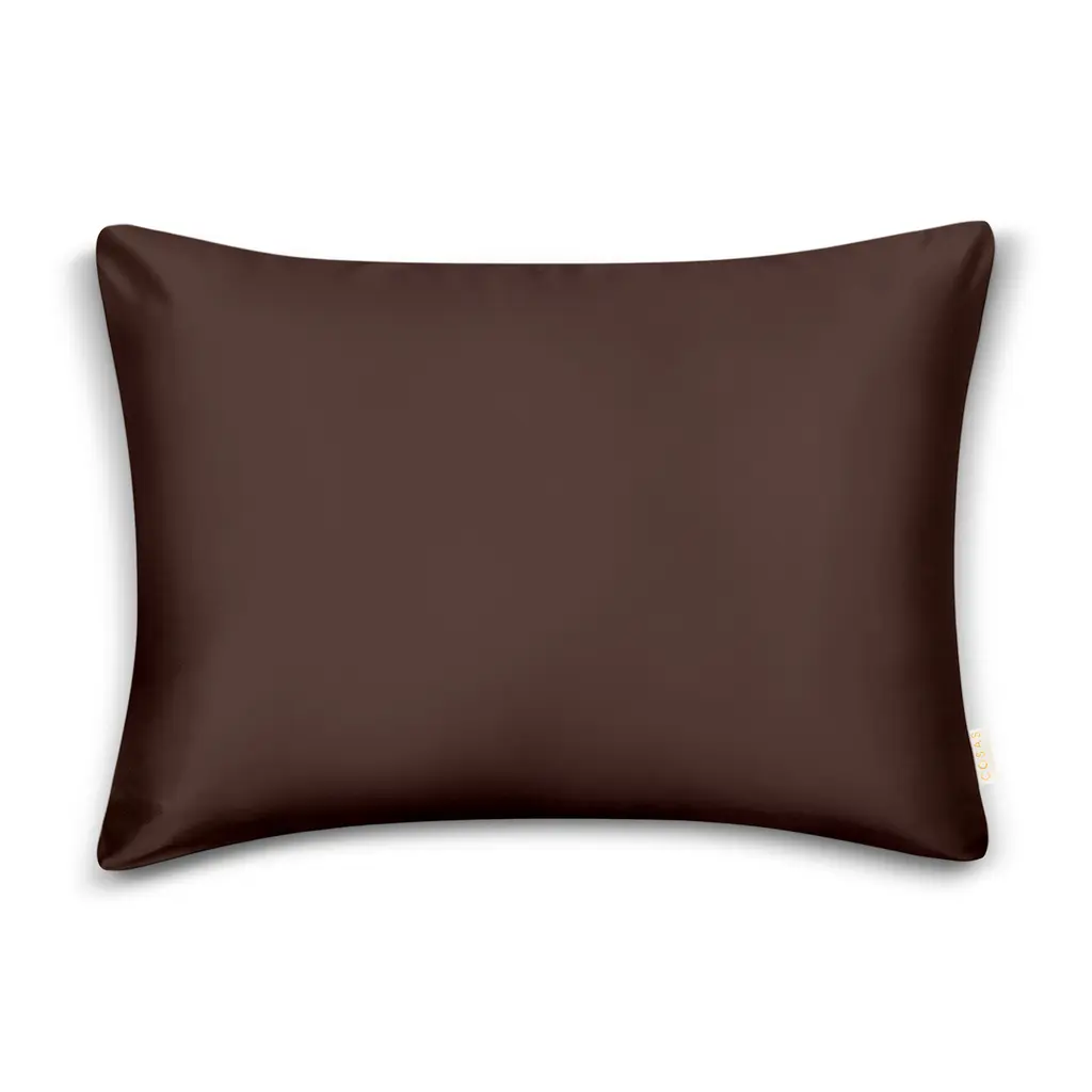 Дитяча постіль Cosas Brown без простирадла сатин 110х140 см (11Satin_Brown_Brown_140_2) - фото 3