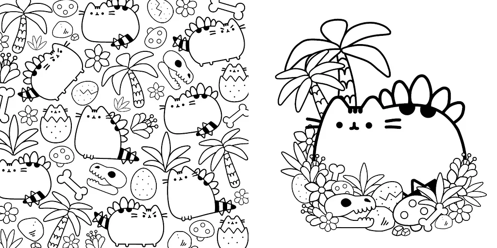 Книга Розмальовка Pusheen Артбукс 2033 Різнокольоровий shop (9786175232033) - фото 3