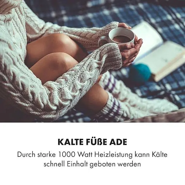 Конвекторный обогреватель Klarstein Hot Spot Slimcurve Double Wave 2 в 1 (10035059) - фото 5