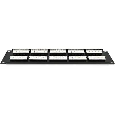 Патч-панель Voltronic 19 телефонна 50xRJ-45, Cat.3, DUAL type (YT-PPU50-1U) - фото 2