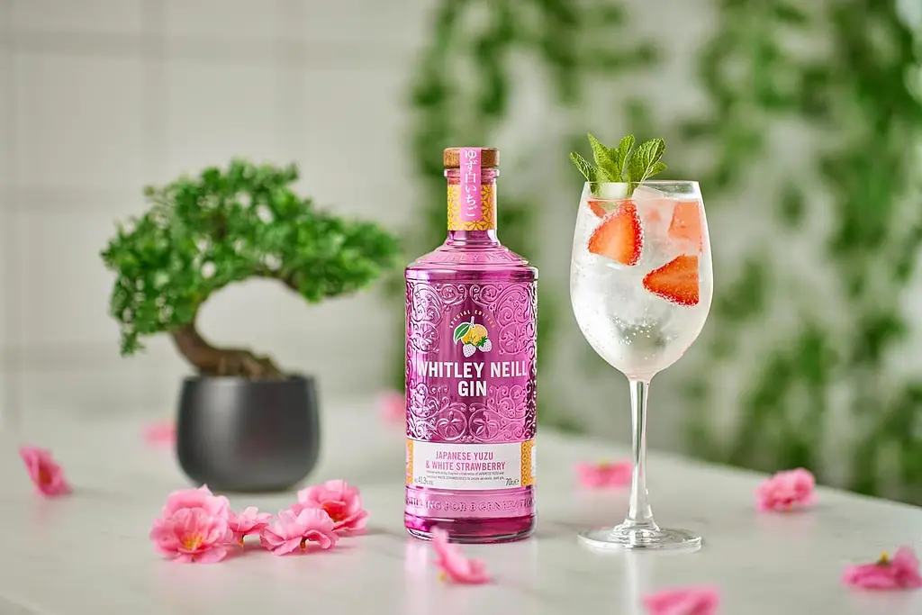 Джин Whitley Neill Japanese Yuzu & White Strawberry 41.3% 0.7 л - фото 8