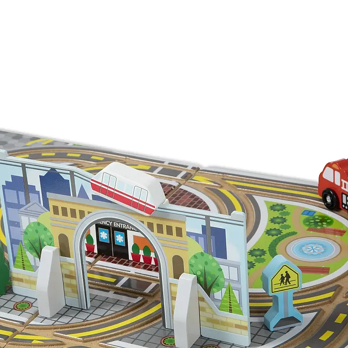 Деревянный футляр Melissa&Doug Город (MD30141) - фото 3