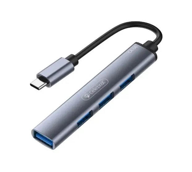 USB-концентратор Celebrat CA-06 Type-C Multi Functional USB Hub - фото 2