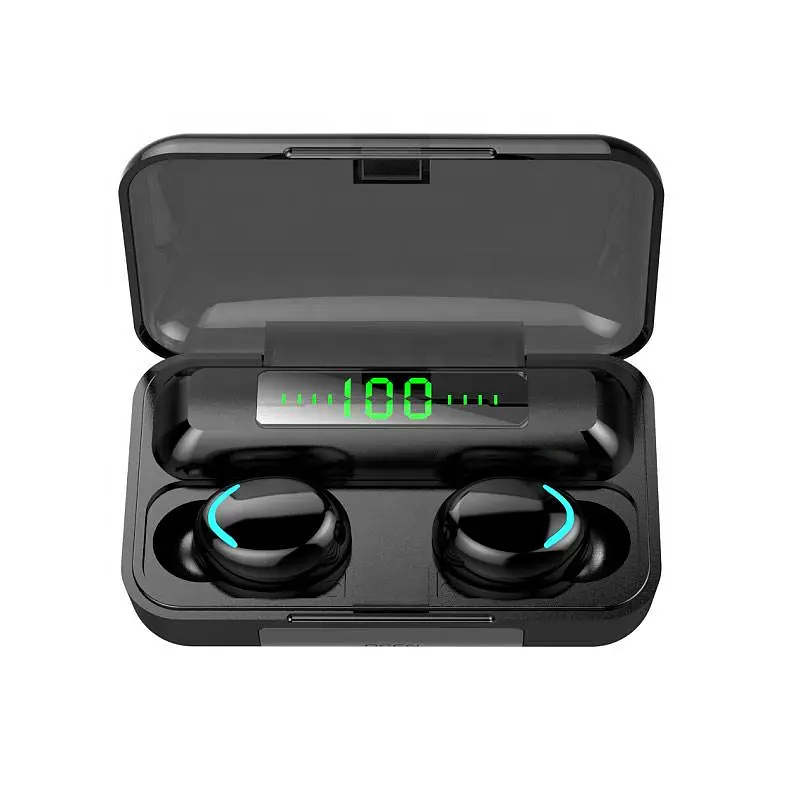 Беспроводные наушники Primo F9 Bluetooth V5.0 с микрофоном Black - фото 2