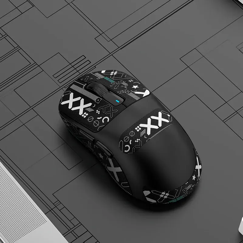 Ігрова бездротова миша ATTACK SHARK X3PRO / 8K / 59 г / Сенсор PAW3395 / Три режими підключення / Black - фото 4