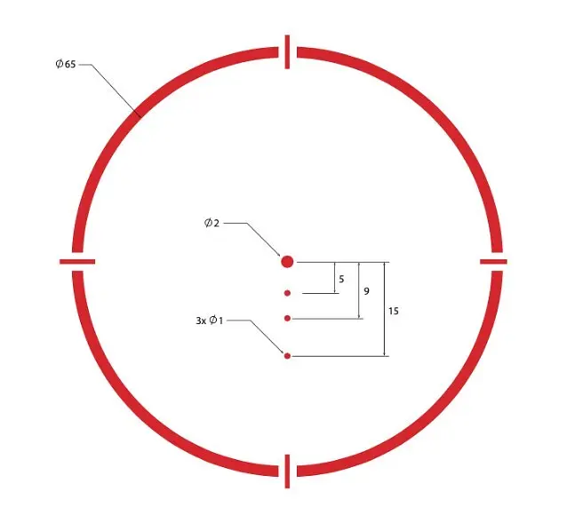 Приціл коліматорний SIG Optics ROMEO4S 1x20mm, 2 MOA RED DOT BALLISTIC CIRCLE DOT, SOLAR - фото 6