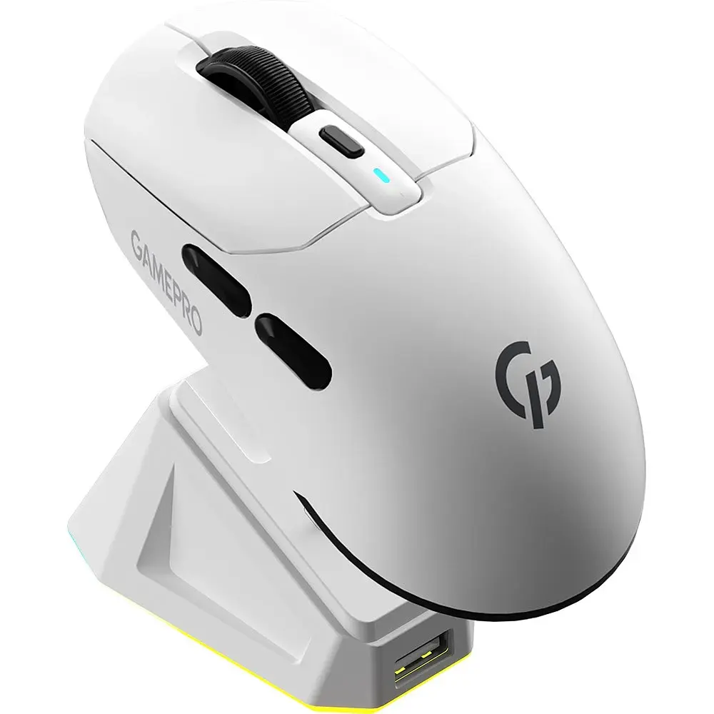 Bluetooth миша GamePro Genesis Airmaster Wireless/Bluetooth/USB White (GM167W) UA - фото 2