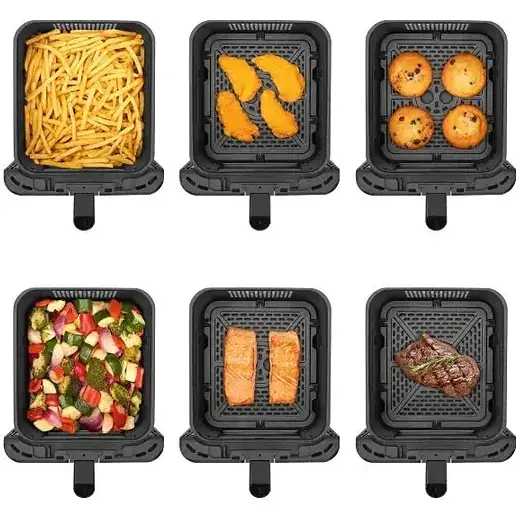 Мультипіч Sencor Dual Vita Fryer 3000 Вт чорний (SFR1250BK) - фото 6