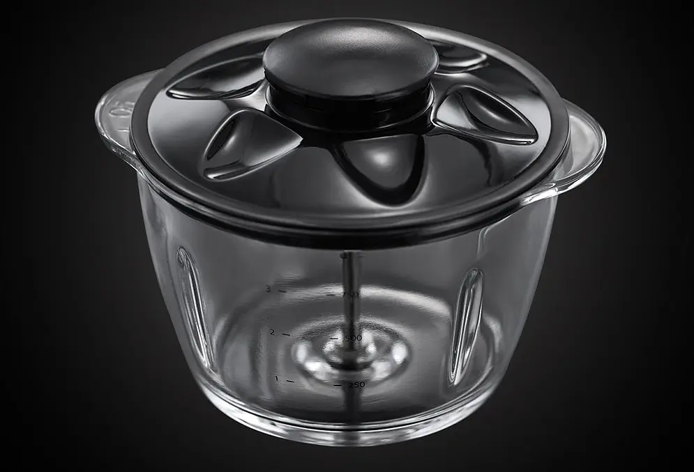Подрібнювач Desire, 200Вт, чаша-1000мл, скло, корпус-пластик, червоний Russell Hobbs kuh0015529 - фото 5