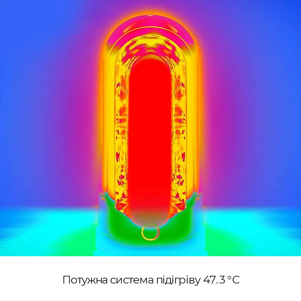 Набір мастурбатора із нагрівачем Tenga Flip Zero Red + Flip Warmer - фото 3