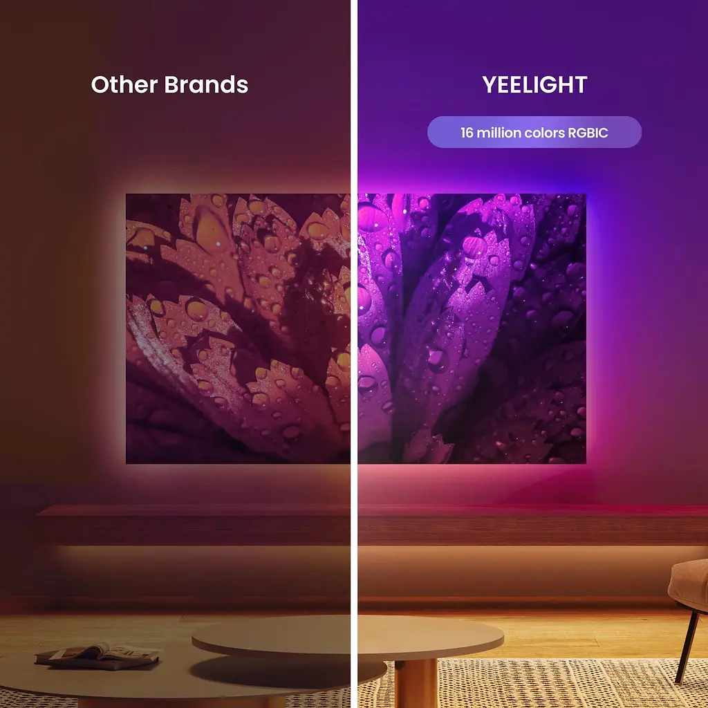 Подовжувач світлодіодної стрічки Yeelight Obsid RGBIC Lightstrip Extension 1m (YLFWD-0026) [149181] - фото 8