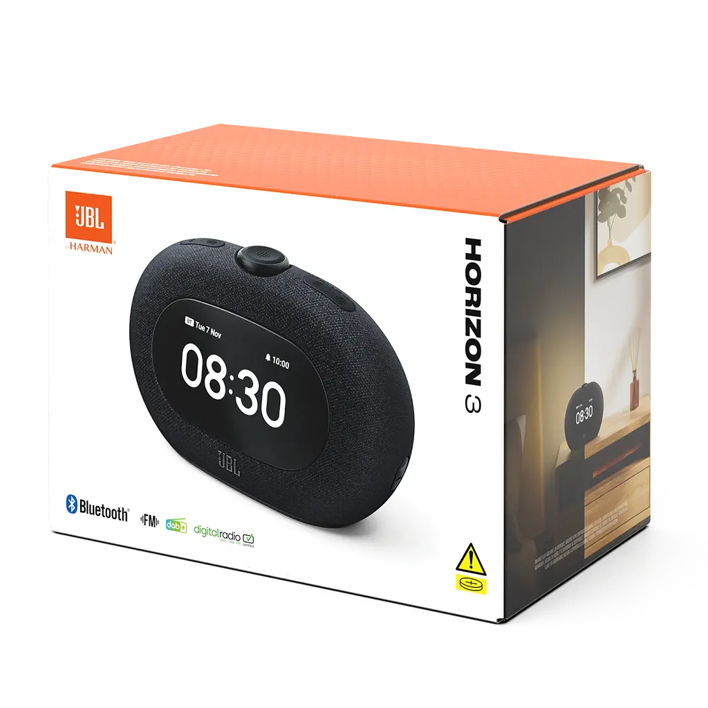 Бездротова акустика з настільним годинником JBL Horizon 3 (JBLHORIZON3BLK) чорна - фото 8