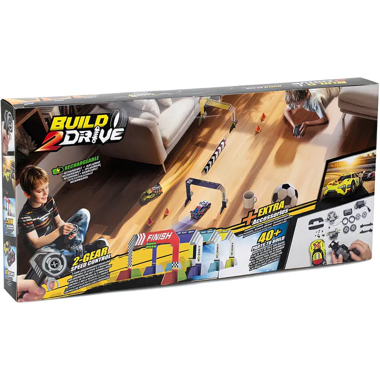 Ігровий набір Silverlit Exost Build 2 Drive Duo Pack Race Set на радіокеруванні 2.4 ГГц жовтий, синій (20705) - фото 16