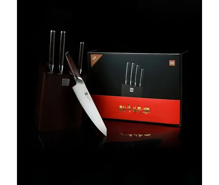 Набор ножей Xiaomi HuoHou Set of Kitchen Knives (HU0033) [64998] - фото 12