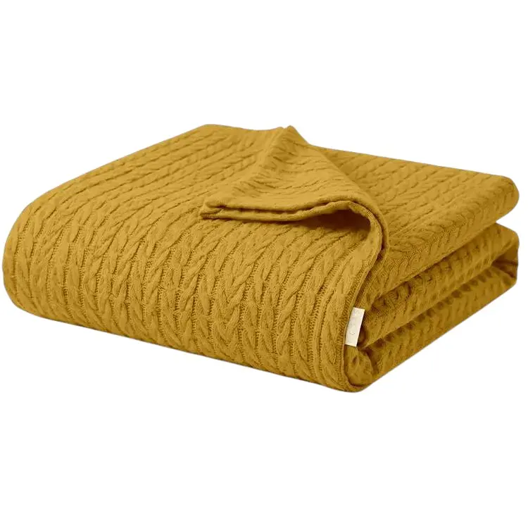 Плед покривало Cosas Summer Knitted Braid 230х240 см косичка (Blanket_23Summer_KnittedBraid_230x240)