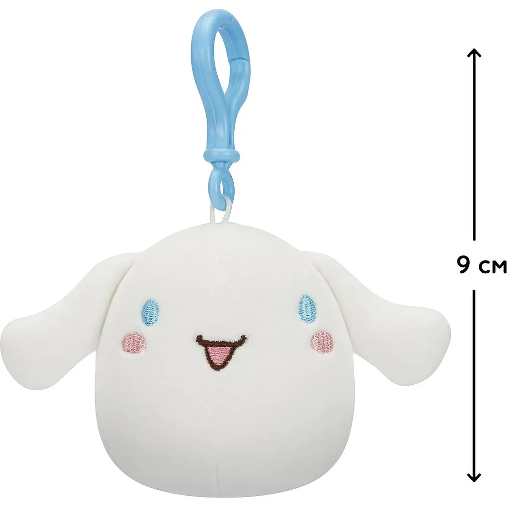 Мягкая игрушка Squishmallows Hello Kitty на клипсе Синнаморолл 9 см (SQSN00272) - фото 2